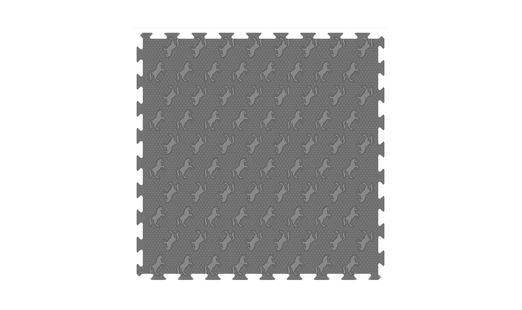Puzzle Horse mat 1x1 Horse